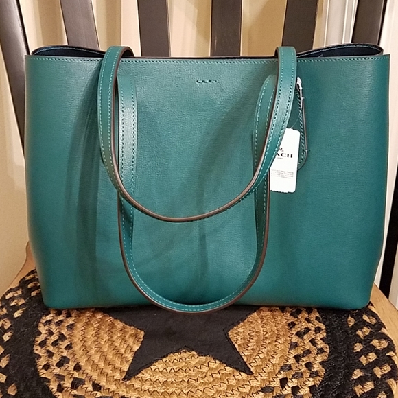 Brand new Coach handbag teal - Picture 3 of 7